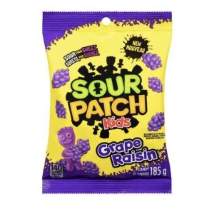 Maynards sour patch kid grape 185g