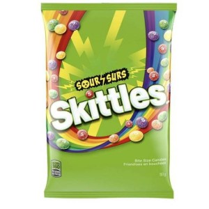 Skittles sour chewy candy 151g