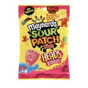  Maynards sour patch kids Big kids HEADS 185g