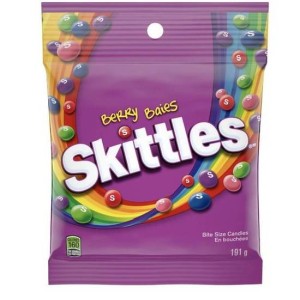 Skittles berries chewy candy