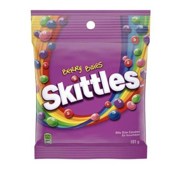 Skittles berries chewy candy