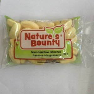  Natural bounty must Marshmallow bananas 100g