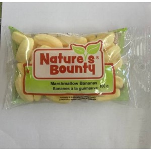  Natural bounty must Marshmallow bananas 100g