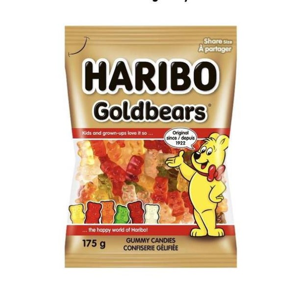 Haribo goldbears 150g~175g