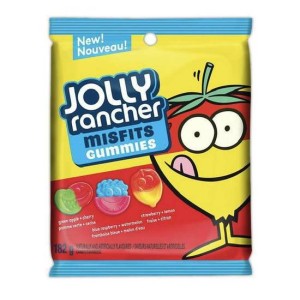 JOLLY RANCHER MISFITS GUMMIES Candy, 182g