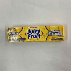 Wrigley’s juicy fruit bubblegum