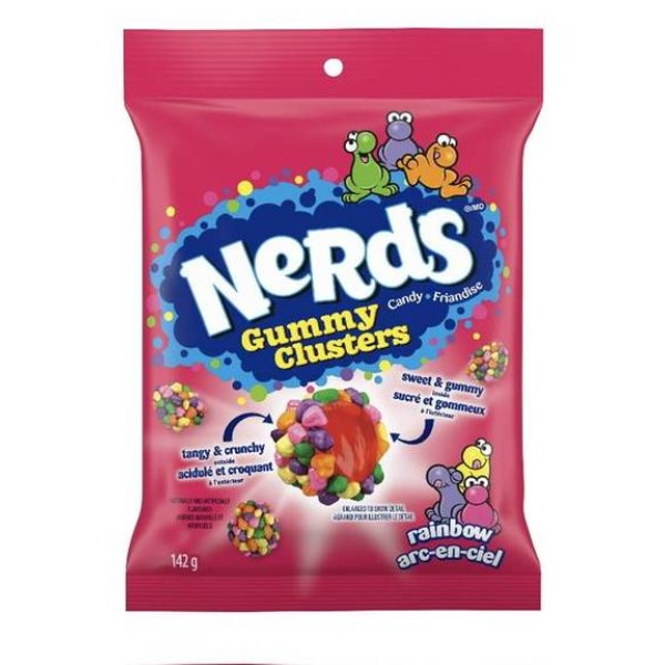 Nerds gummy clusters 142g