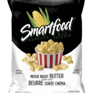 Smart food popcorn movie night butter 150g