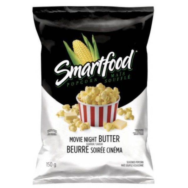 Smart food popcorn movie night butter 150g