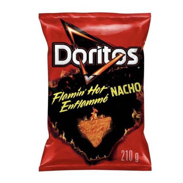 Doritos flamin’ hot nacho 210g