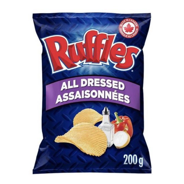 Ruffles all dressed 200g