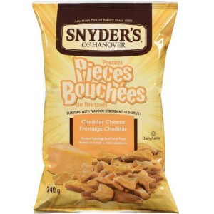 Snyder’s Of Hanover Pretzel pieces Cheddar Cheese 240g