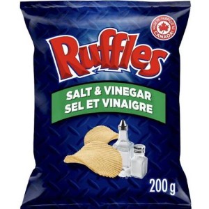  Ruffles salt &vinegar 200g