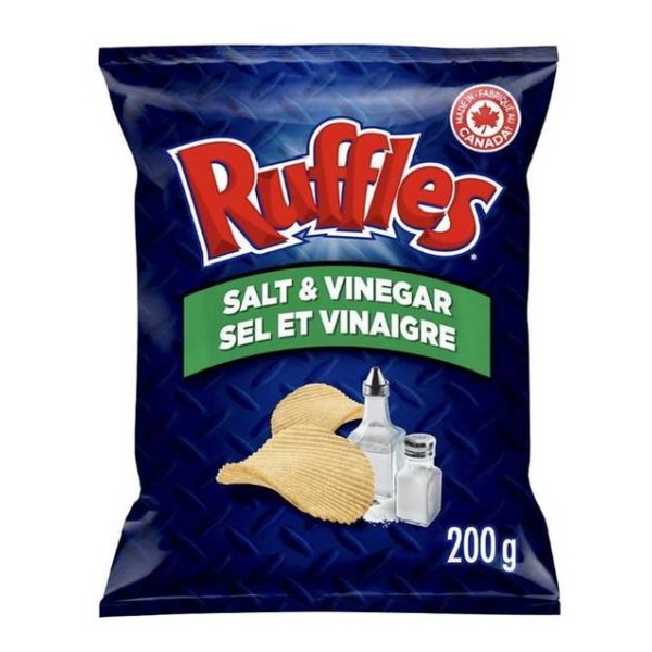  Ruffles salt &vinegar 200g