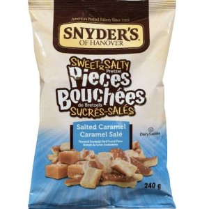 Snyder’s Of Hanover Pretzel Sweet & Salted pieces Salted Caramel 240g