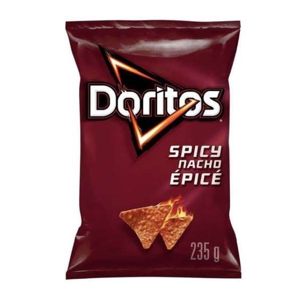 Doritos spicy nacho 235g