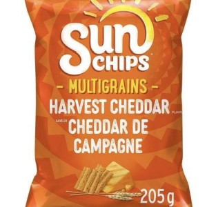 Sun chips multigrains harvest cheddar 205g