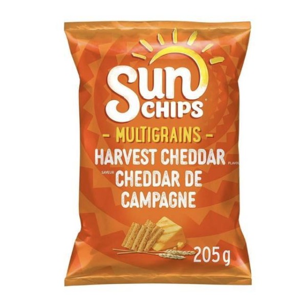 Sun chips multigrains harvest cheddar 205g