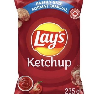 Lays ketchup family size 225g