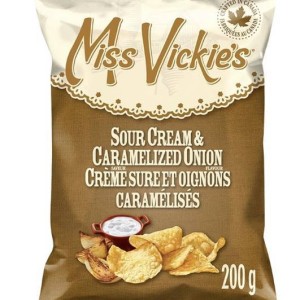 Miss Vickie’s sour cream & Caramelized onion 200g