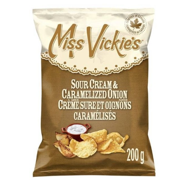 Miss Vickie’s sour cream & Caramelized onion 200g