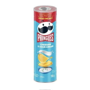 Pringles cheddar & sour cream 156g