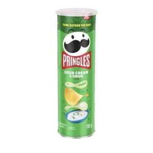 Pringles sour cream & onion 156g