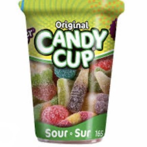 huer original Candy cup sour (165g)