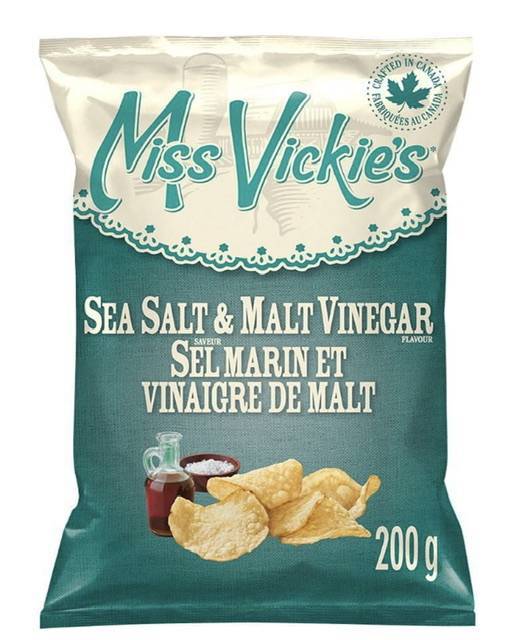 Miss Vickie’s sea salt&malt vinegar 200g