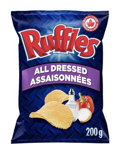 Ruffles all dressed 200g