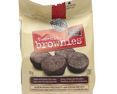 Two-bite brownies