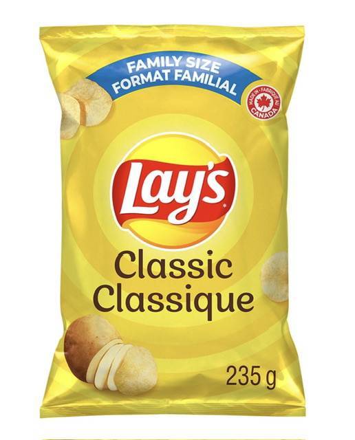 Lays classic family size 235g