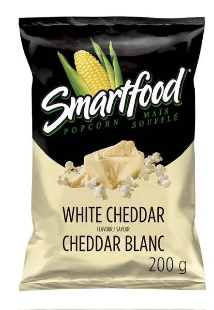 Smart food popcorn white cheddar 200g